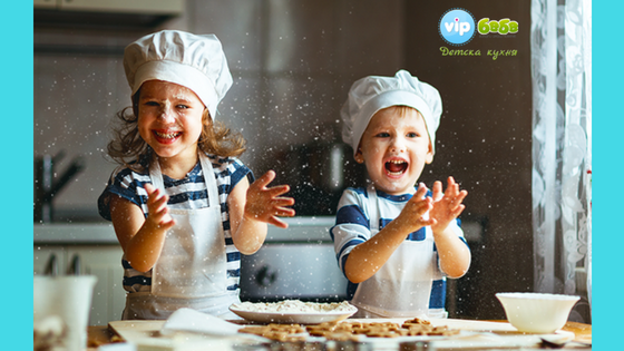 Как да създадем полезни навици на децата в кухнята според възрастта им